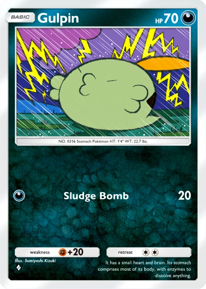 098 Gulpin – Ruler of the Skies