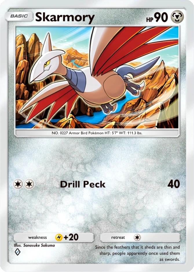 104 Skarmory – Ruler of the Skies