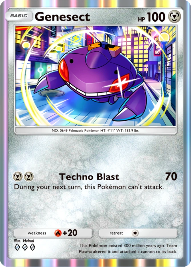111 Genesect – Ruler of the Skies