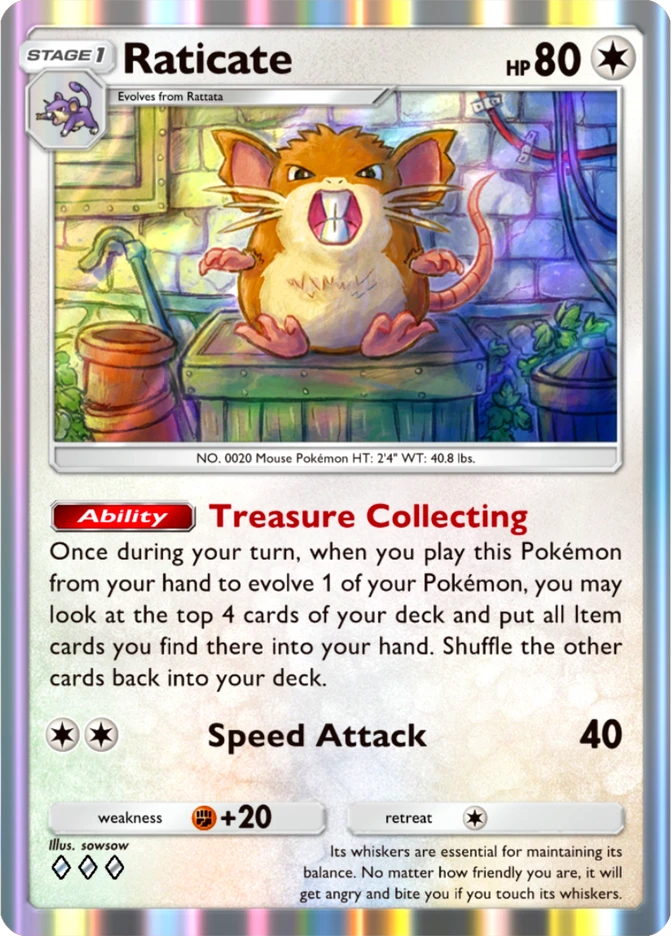 130 Raticate – Ruler of the Skies