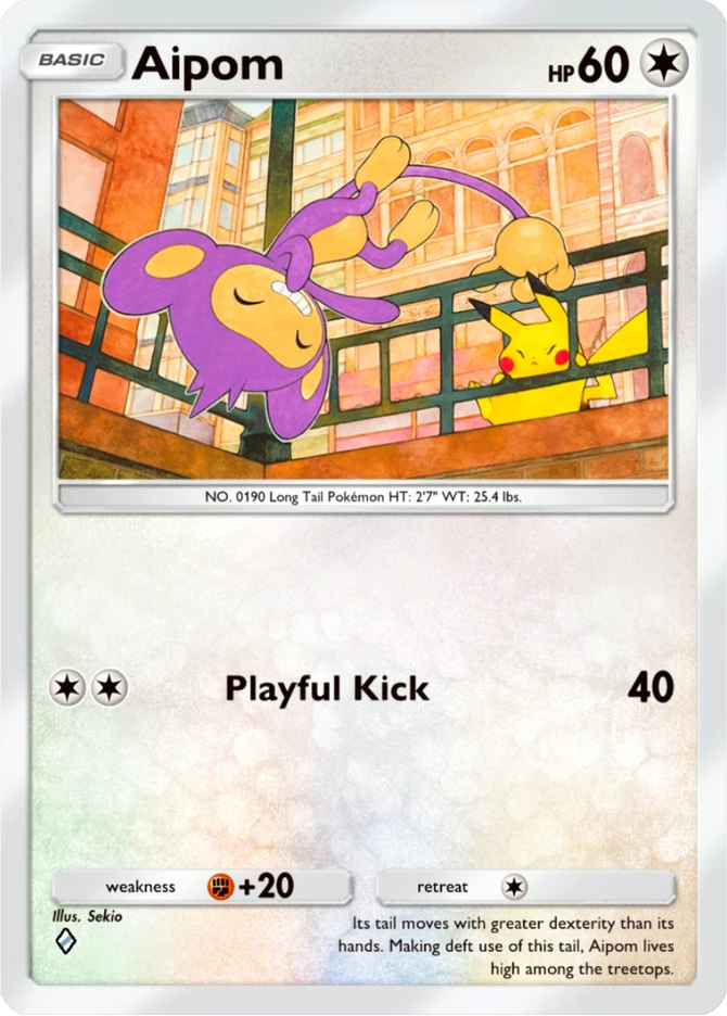 132 Aipom – Ruler of the Skies