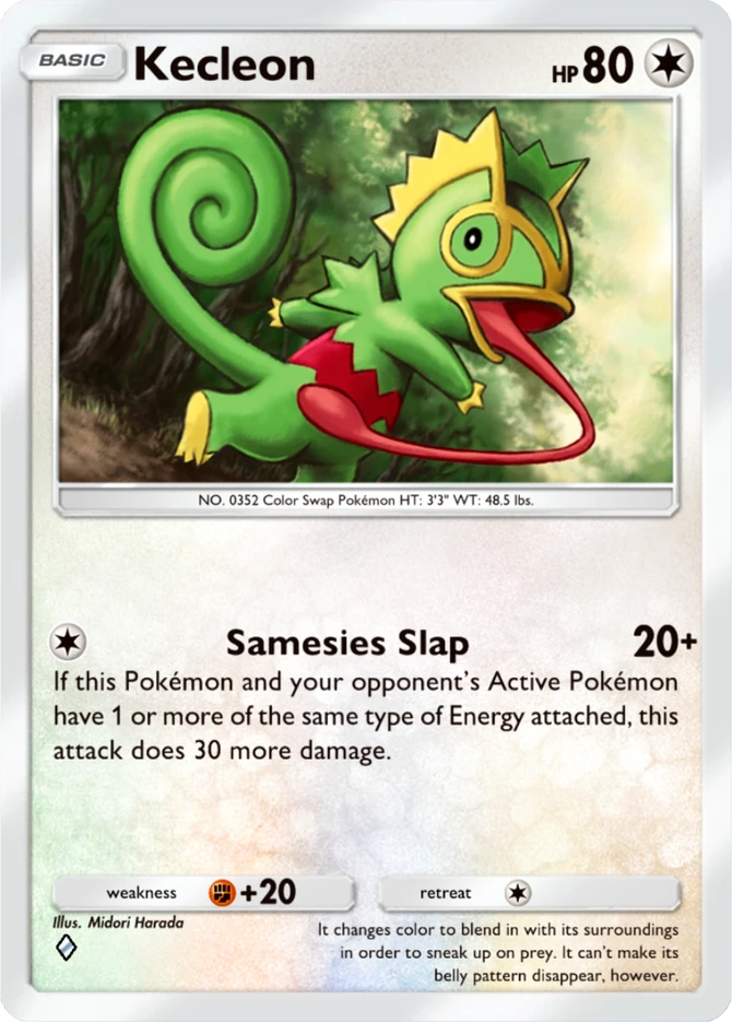 136 Kecleon – Ruler of the Skies
