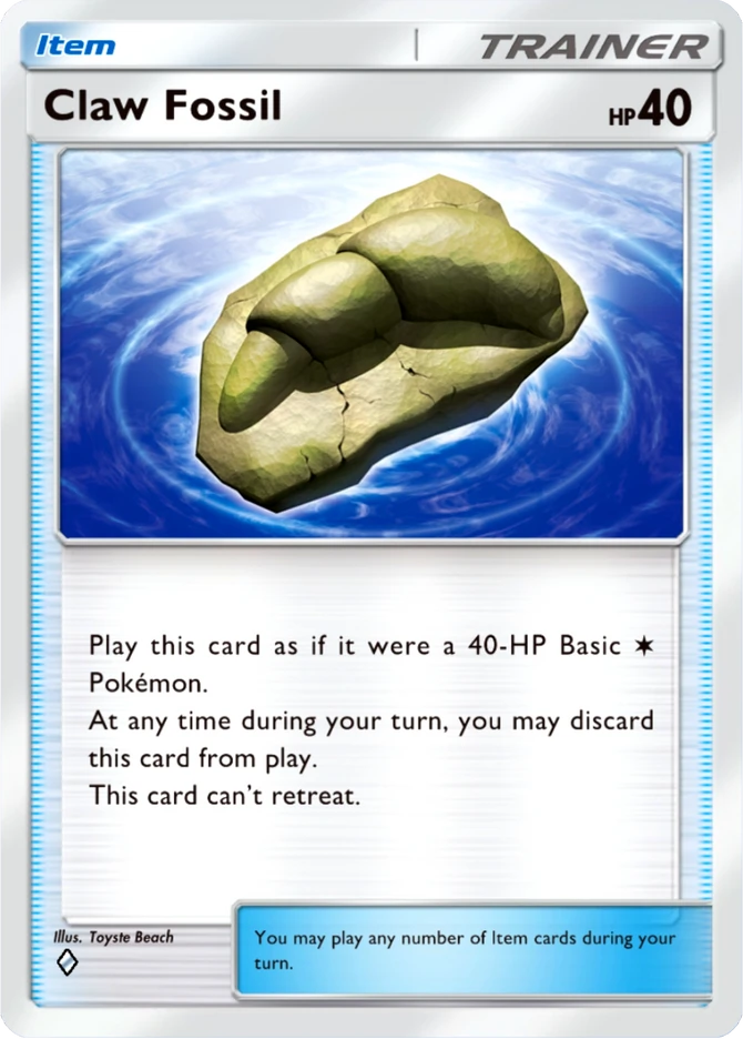 146 Claw Fossil – Ruler of the Skies
