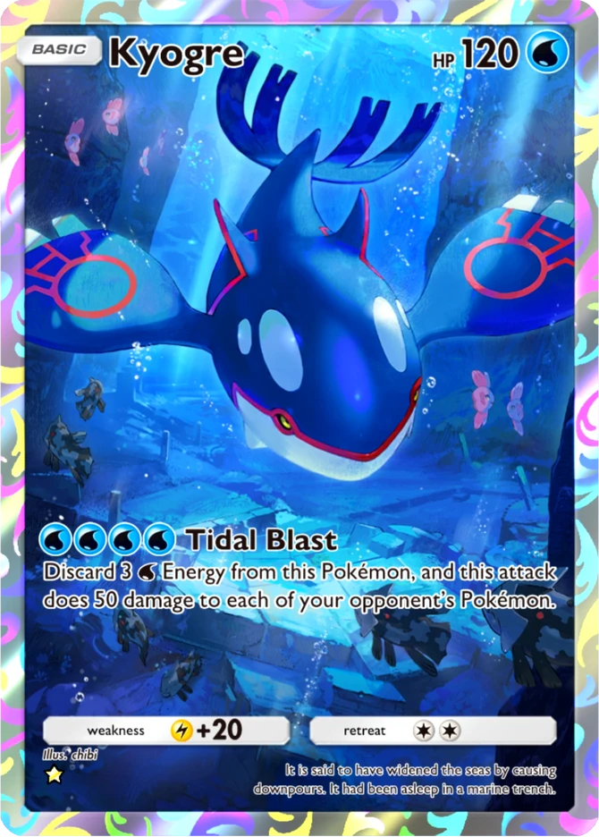 162 Kyogre – Ruler of the Skies