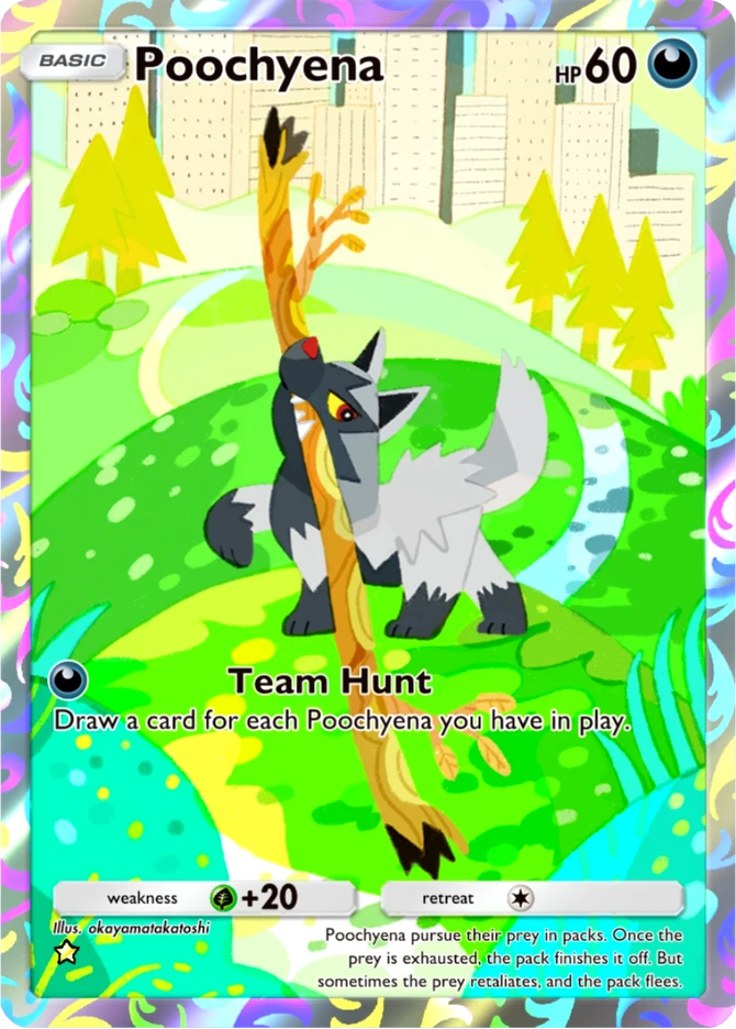 171 Poochyena – Ruler of the Skies