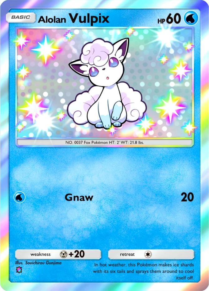 204 Alolan Vulpix – Ruler of the Skies