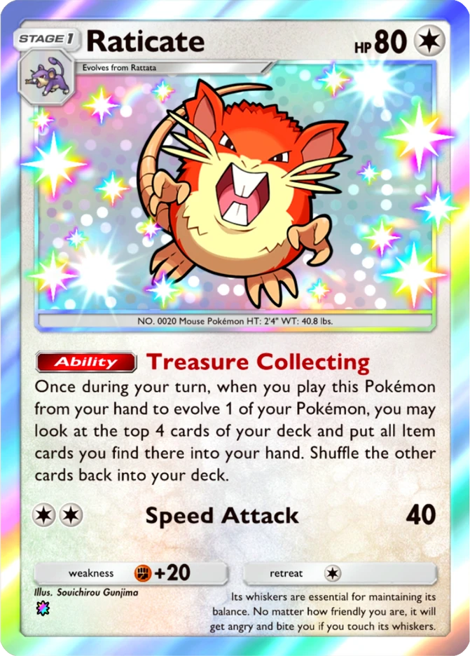 221 Raticate – Ruler of the Skies