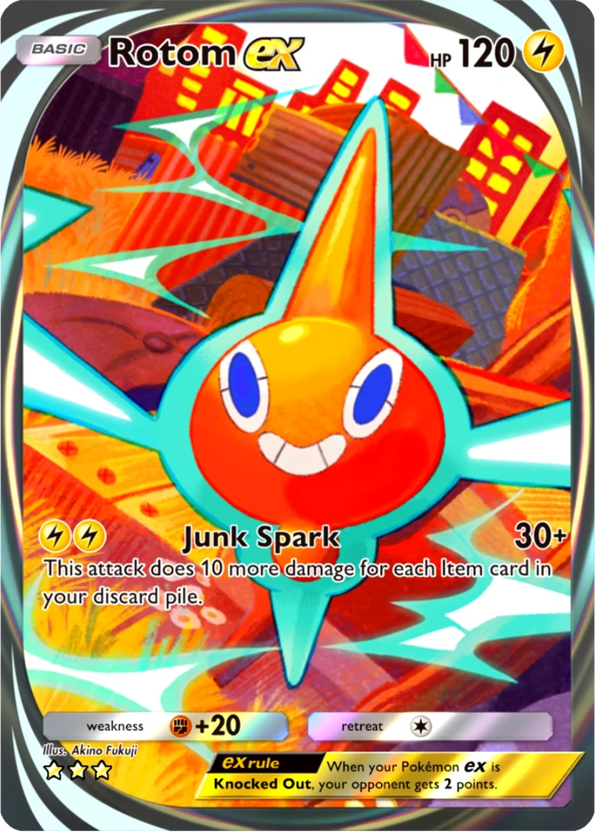 202 Rotom ex – Ruler of the Skies