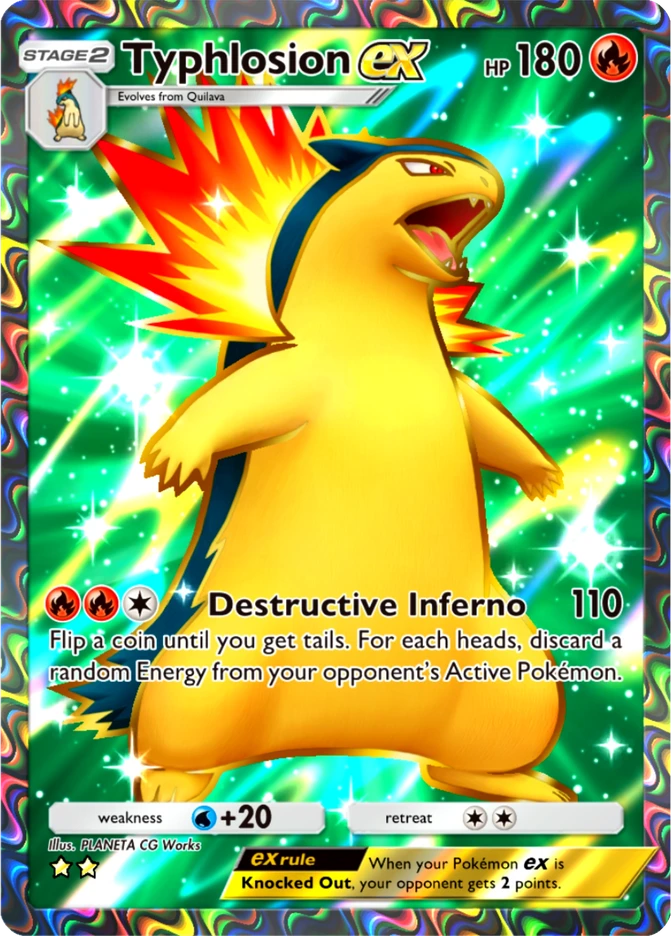 181 Typhlosion ex – Ruler of the Skies
