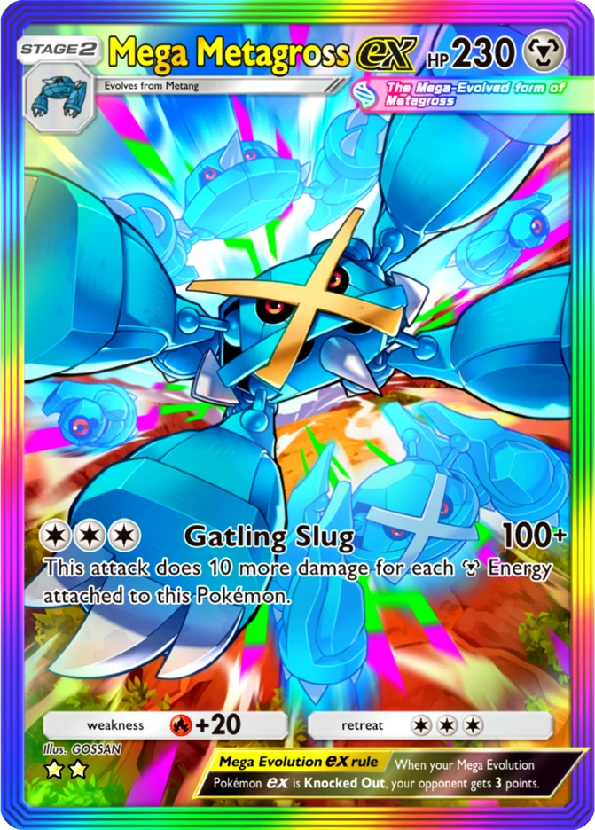 200 Mega Metagross ex – Ruler of the Skies