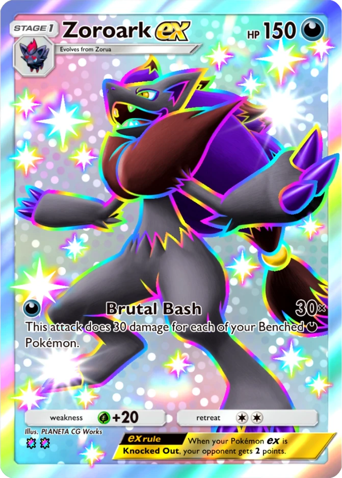 230 Zoroark ex – Ruler of the Skies
