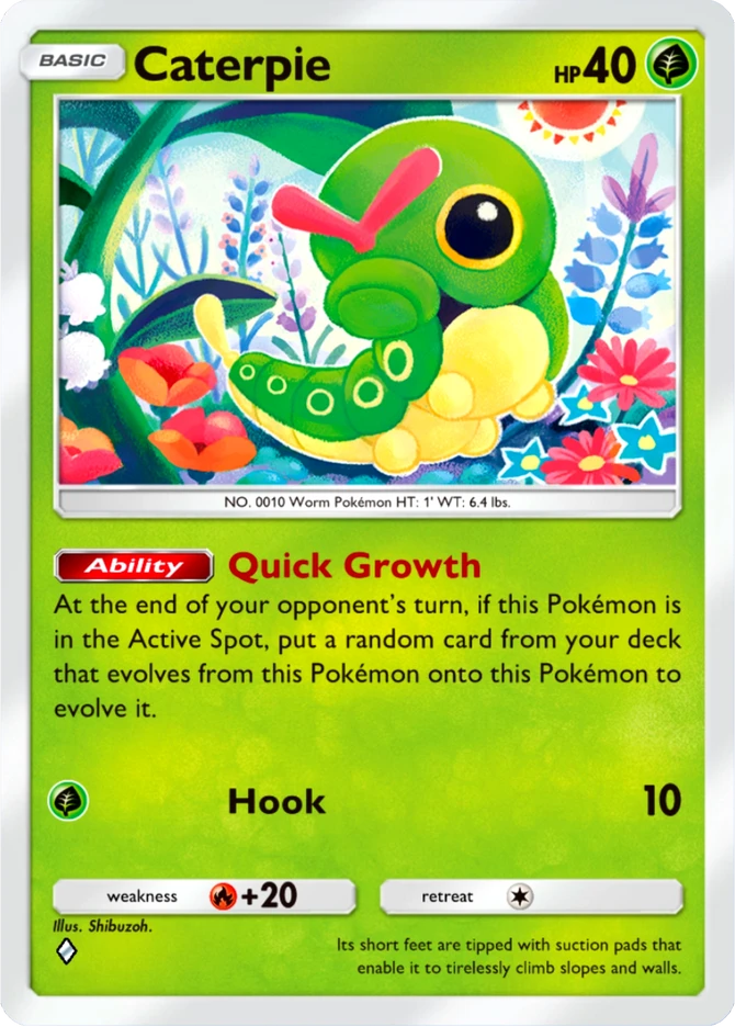 001 Caterpie – Everyday Wonders