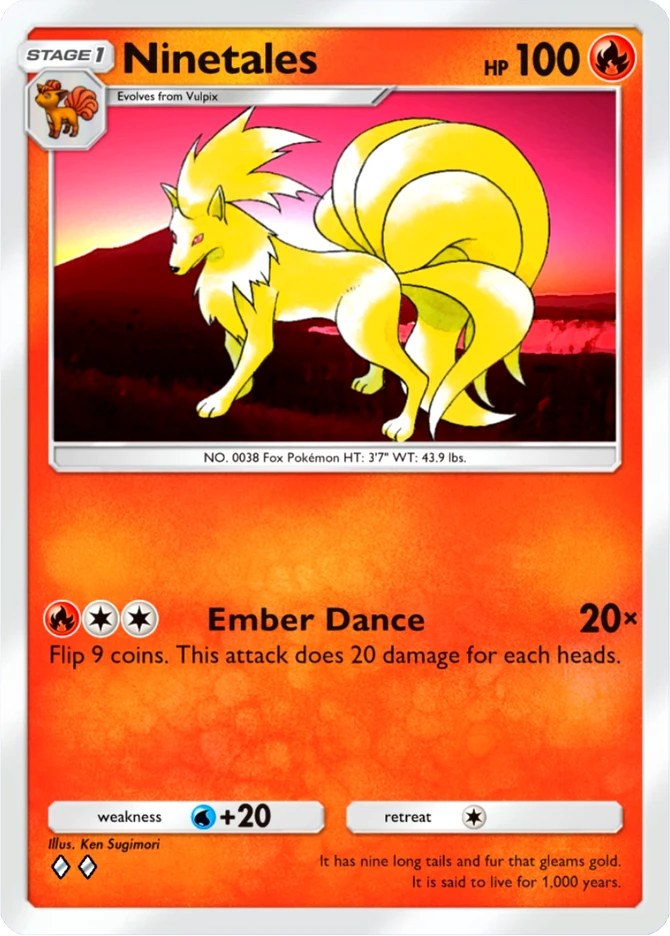009 Ninetales – Everyday Wonders