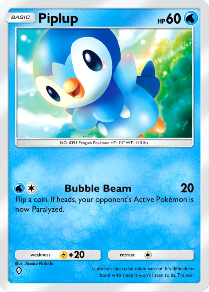 019 Piplup – Everyday Wonders