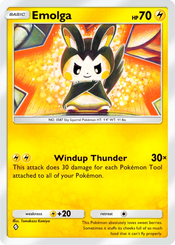 023 Emolga – Everyday Wonders