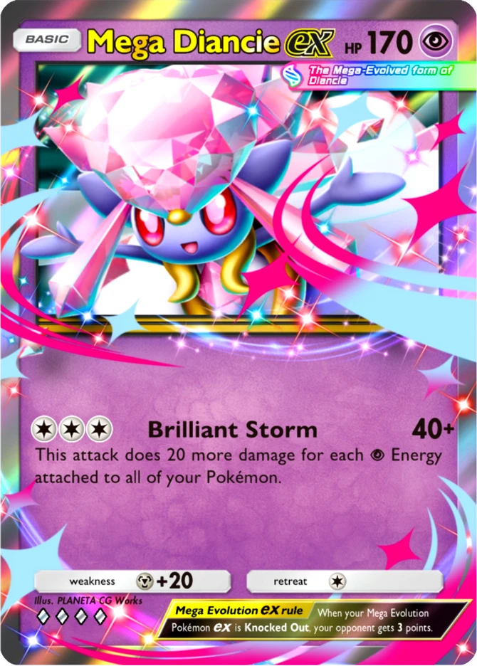 032 Mega Diancie ex – Everyday Wonders