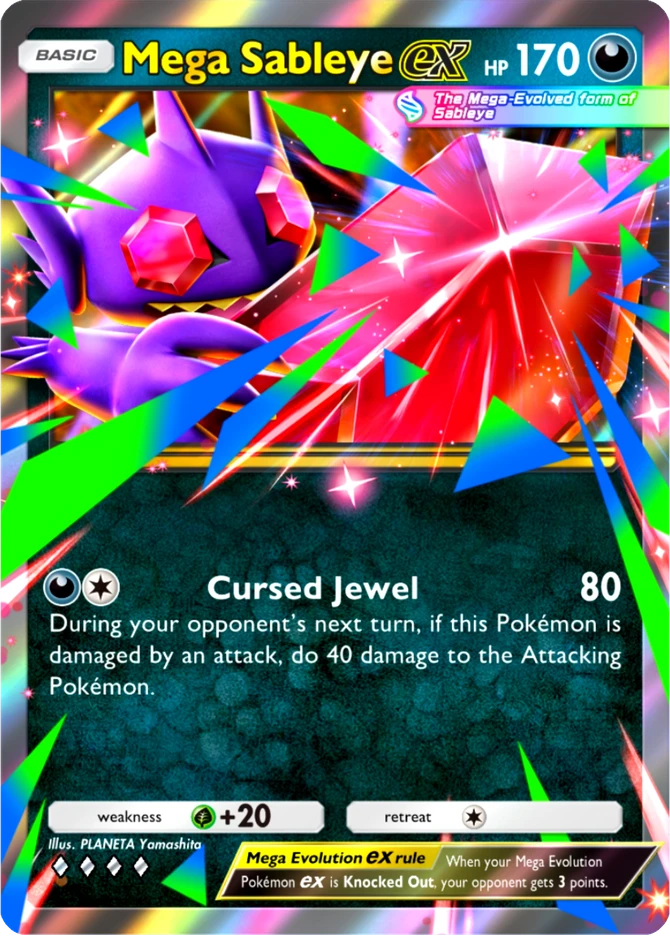 041 Mega Sableye ex – Everyday Wonders