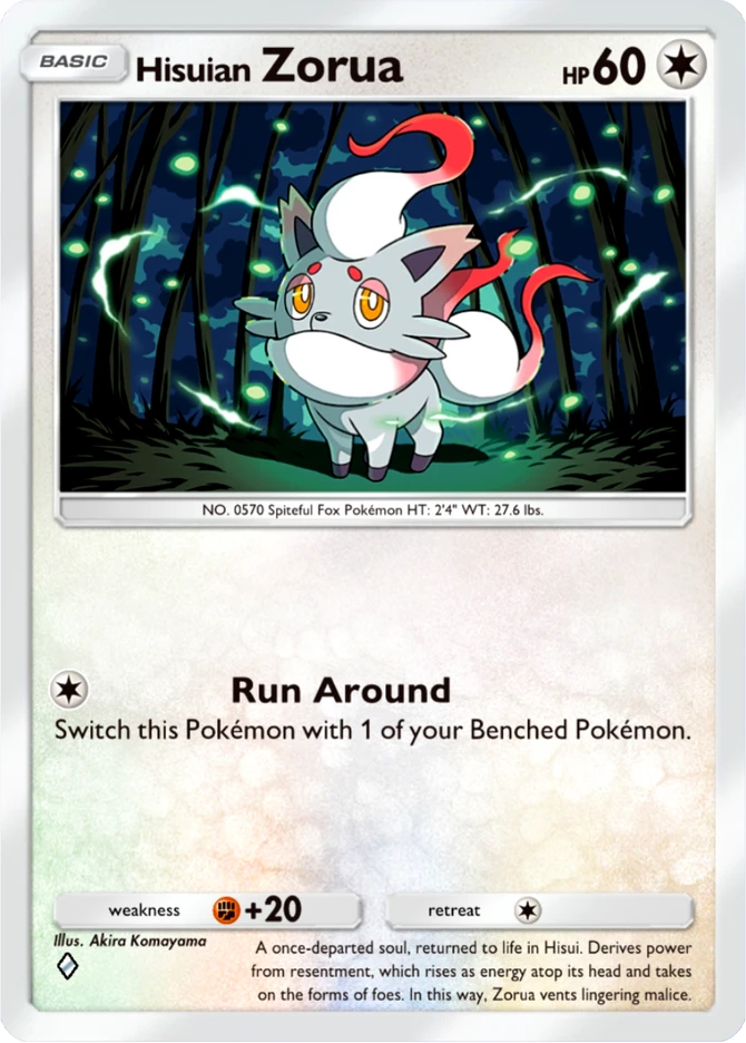 059 Hisuian Zorua – Everyday Wonders