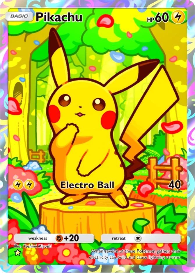 072 Pikachu – Everyday Wonders
