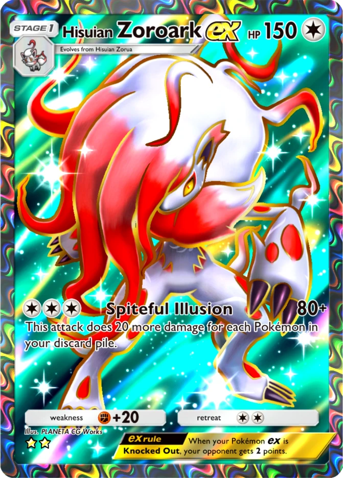 082 Hisuian Zoroark ex – Everyday Wonders