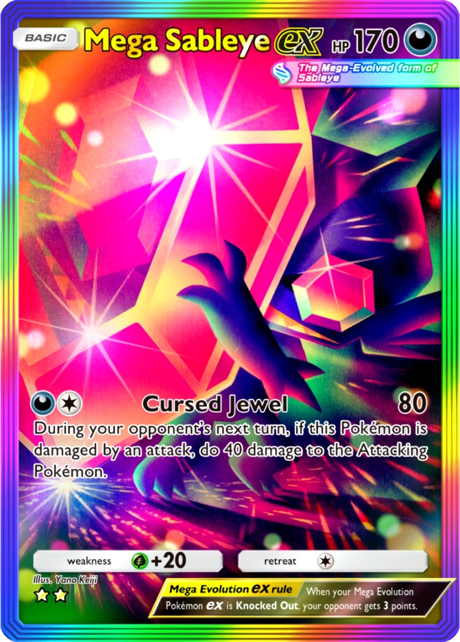 088 Mega Sableye ex – Everyday Wonders