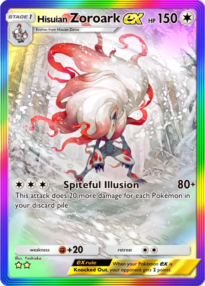 089 Hisuian Zoroark ex – Everyday Wonders
