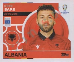 ALB10 Keidi Bare – UEFA Euro 2024 Topps