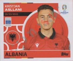 ALB13 Kristjan Asllani – UEFA Euro 2024 Topps