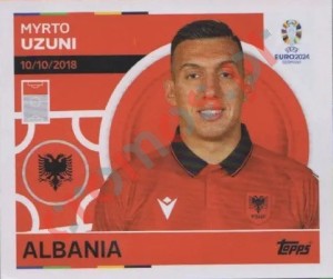 ALB17 Myrto Uzuni – UEFA Euro 2024 Topps