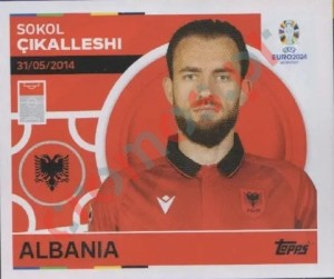 ALB18 Sokol Çikalleshi – UEFA Euro 2024 Topps