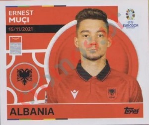 ALB19 Ernest Muçi – UEFA Euro 2024 Topps