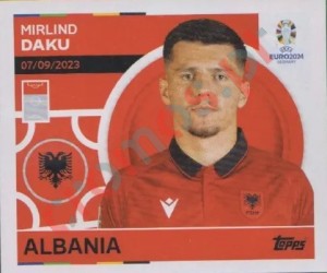 ALB20 Mirlind Daku – UEFA Euro 2024 Topps