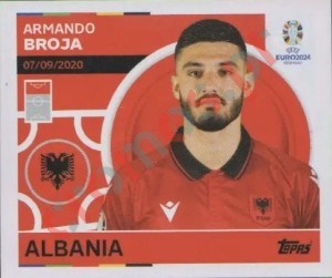 ALB21 Armando Broja – UEFA Euro 2024 Topps