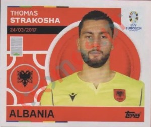 ALB4 Thomas Strakosha – UEFA Euro 2024 Topps