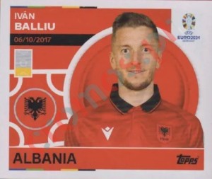 ALB5 Iván Balliu – UEFA Euro 2024 Topps