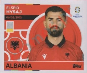 ALB7 Elseid Hysaj – UEFA Euro 2024 Topps