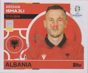 ALB9 Ardian Ismajli – UEFA Euro 2024 Topps
