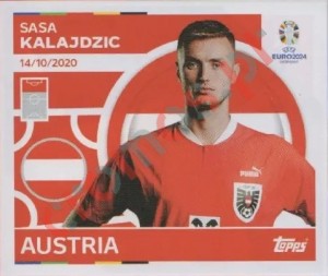 AUT19 Sasa Kalajdzic – UEFA Euro 2024 Topps