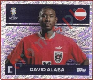 AUT2 David Alaba – UEFA Euro 2024 Topps