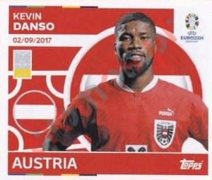 AUT9 Kevin Danso – UEFA Euro 2024 Topps