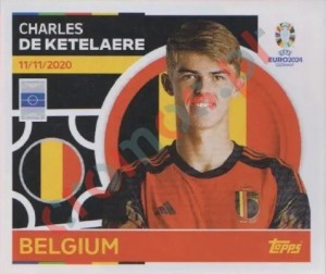 BEL14 Charles De Ketelaere – UEFA Euro 2024 Topps