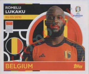 BEL19 Romelu Lukaku – UEFA Euro 2024 Topps