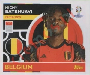 BEL20 Michy Batshuayi – UEFA Euro 2024 Topps