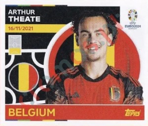 BEL8 Arthur Theate – UEFA Euro 2024 Topps