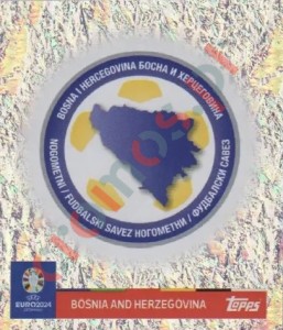 BIH1 Emblem – UEFA Euro 2024 Topps