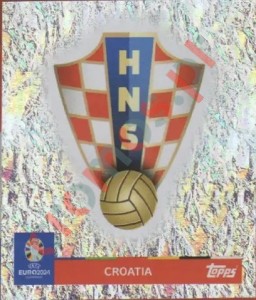 CRO1 Emblem – UEFA Euro 2024 Topps