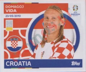 CRO10 Domagoj Vida – UEFA Euro 2024 Topps