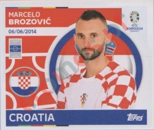 CRO13 Marcelo Brozović – UEFA Euro 2024 Topps