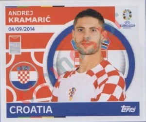CRO20 Andrej Kramarić – UEFA Euro 2024 Topps