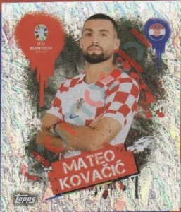 CRO3 Mateo Kovačić – UEFA Euro 2024 Topps
